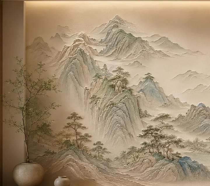 千峰入境局部细节一