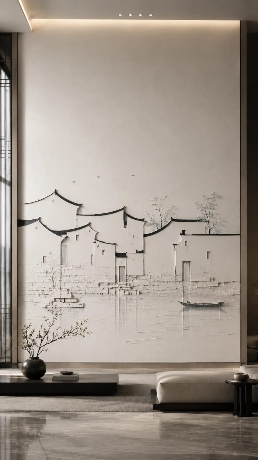 千峰入境 · 10,山水意境浮雕空间效果参考